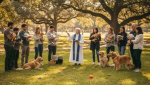 blessing of the pets service
