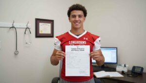 sports physical form texas